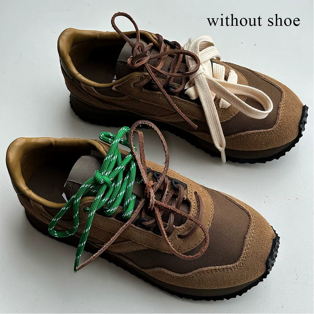 4 pièces longueur 100 cm combinaison Miu chaussures d'entraînement lacets largeur lacets ronds pour