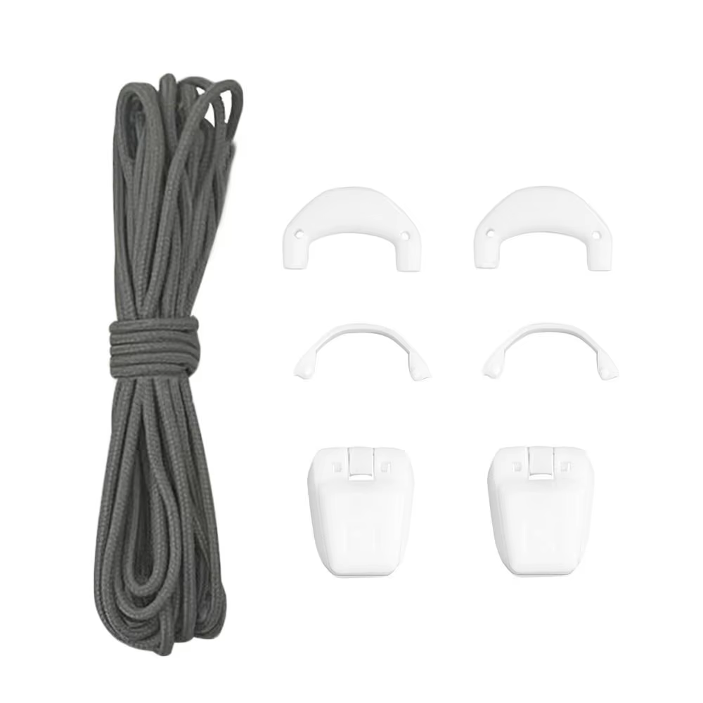ANew-Kit de lacets rapides pour chaussures de tennis rondes, sans attaches, baskets de course de qua