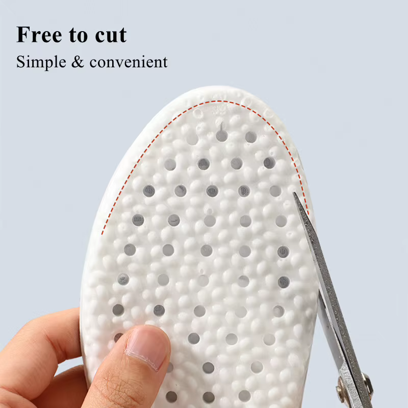 Semelles intérieures en Latex PU pour chaussures de sport, absorbant la sueur, respirantes, déodoran