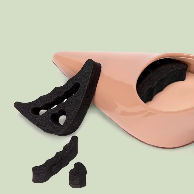 Femmes avant-pied Insert Pad pour femmes talons hauts orteil demi éponge chaussures coussin réglage 