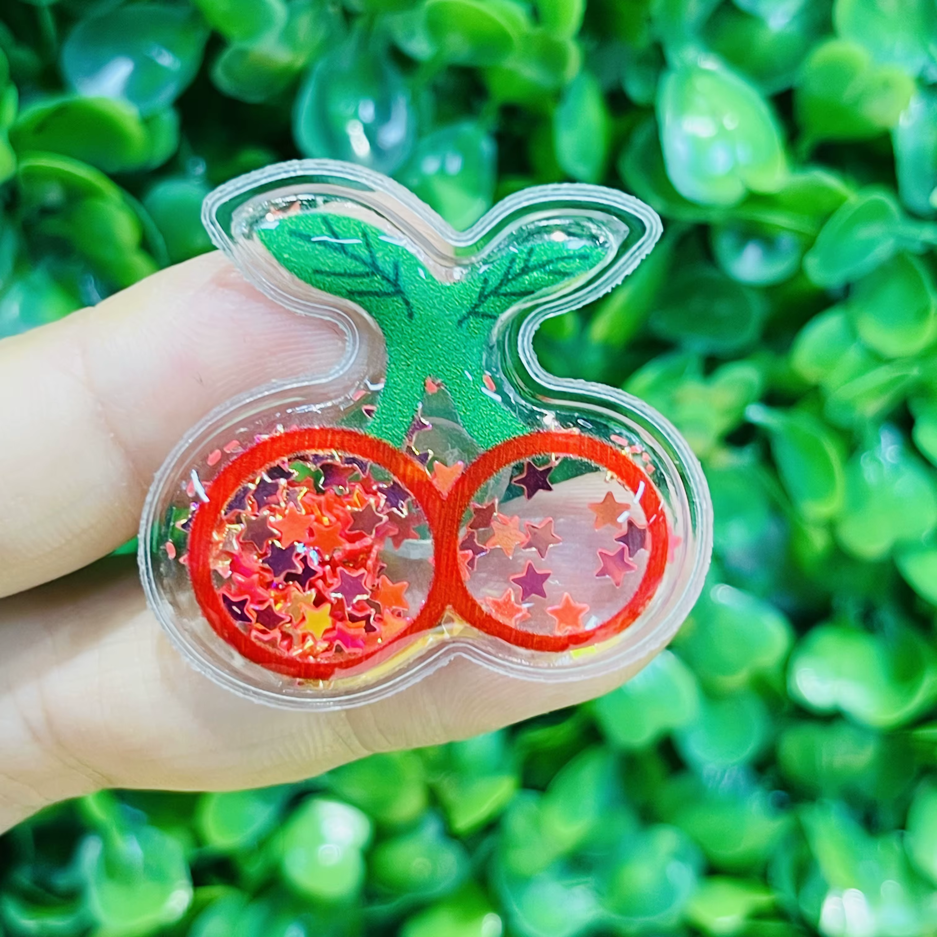 Offres spéciales 1-19 pièces étoiles brillantes enfants chaussures de jardin décoration résine chaus