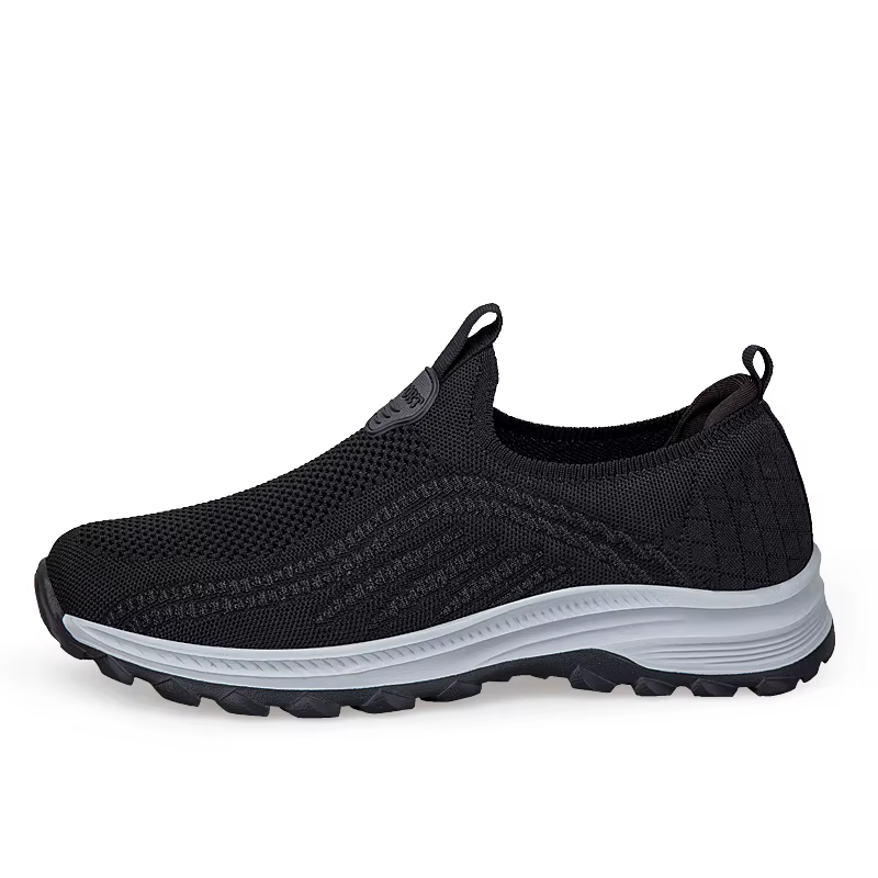 Chaussures à enfiler pour hommes, baskets décontractées, sport, marche, semelles souples, légères et