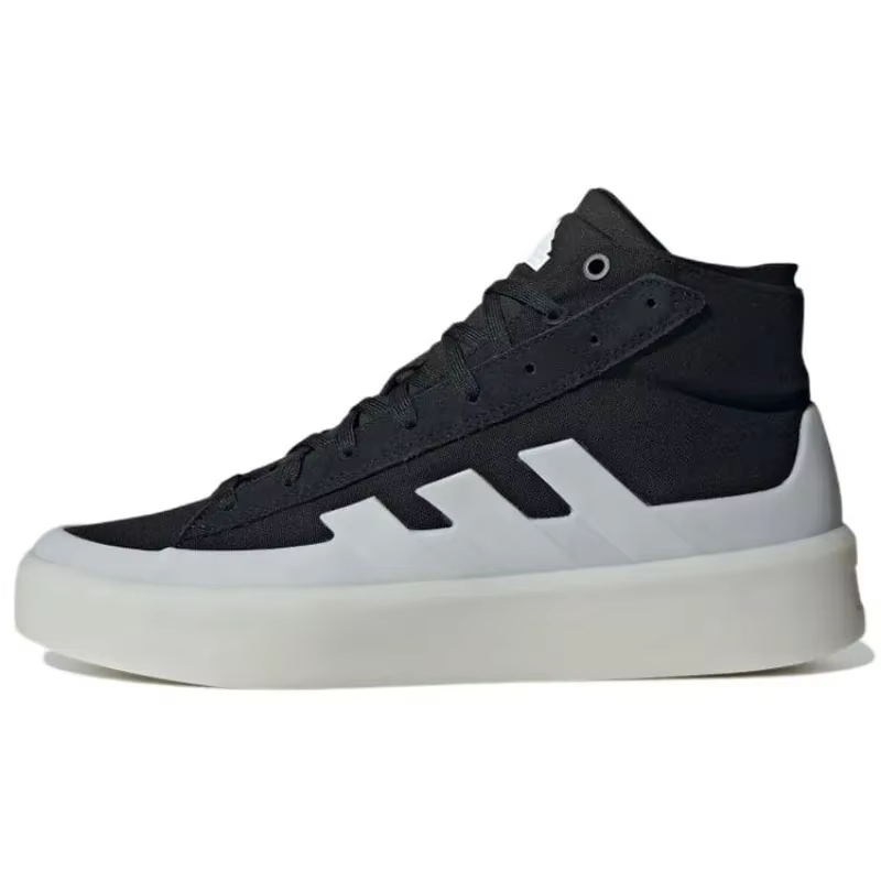 Adidas Znsored Board Shoes, toile, tige haute, respirant, prêt pour le skate, pour homme Noir, GZ229