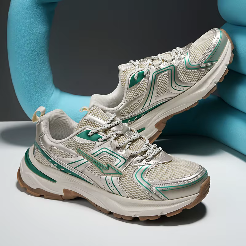 2026 Baskets plateforme tendance style 'Dad' pour hommes et femmes, en maille respirante, avec amort