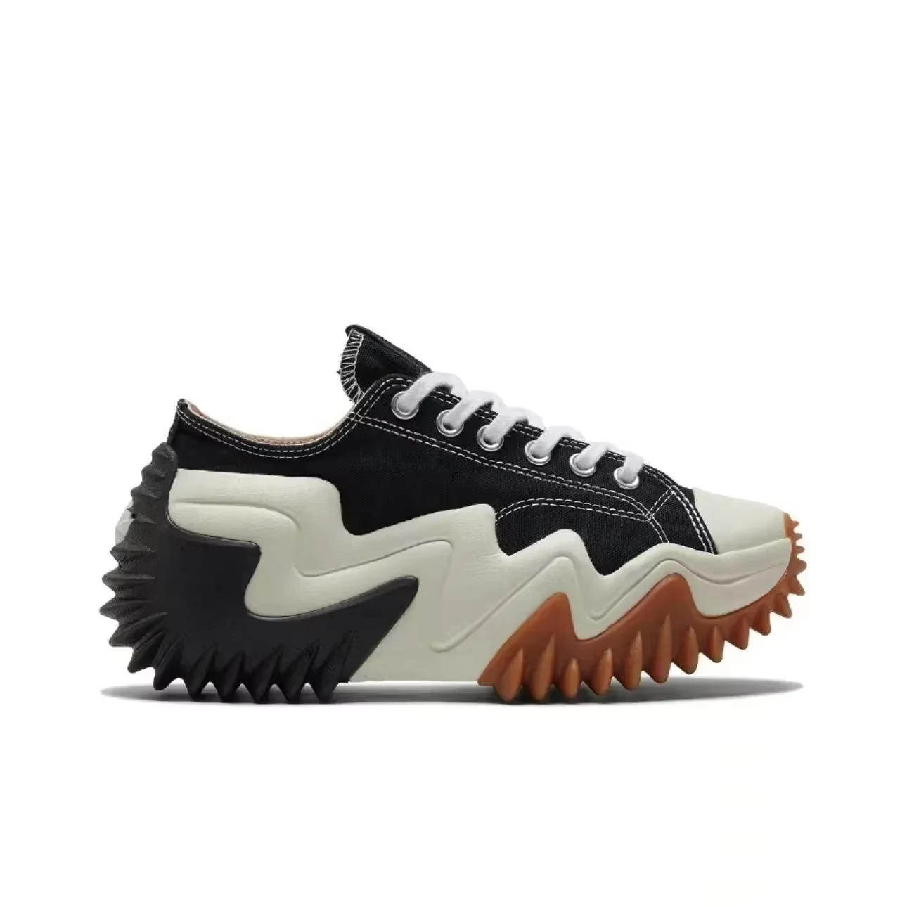 Converse Run Star Motion – chaussures montantes en toile, baskets à plateforme à fond épais, Design