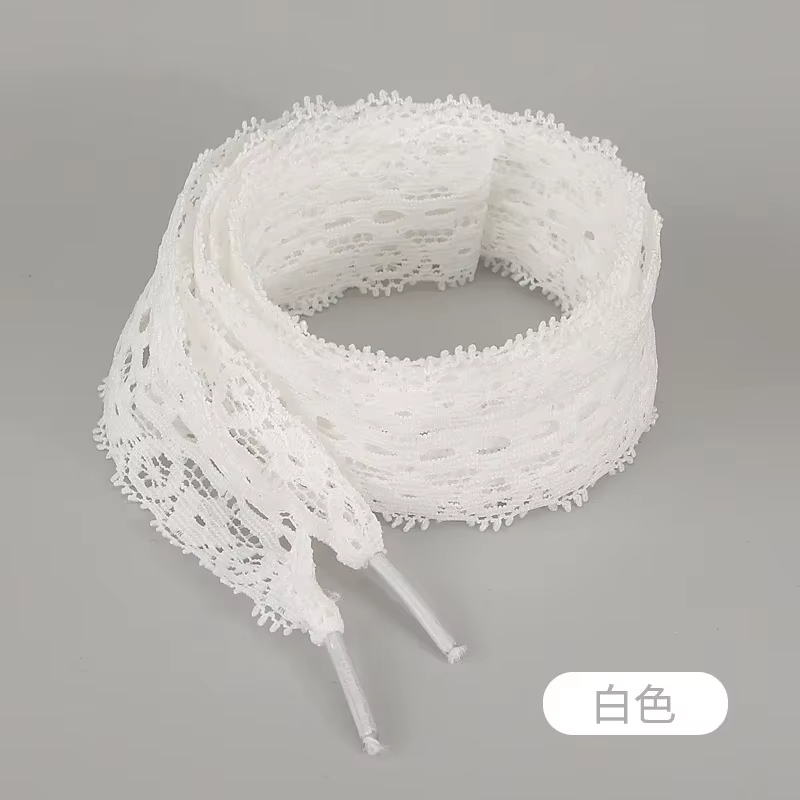 1 paire 100CM/120CM/140CM longueur toile Sneaker extérieur chaussure lacet plat dentelle fantaisie l