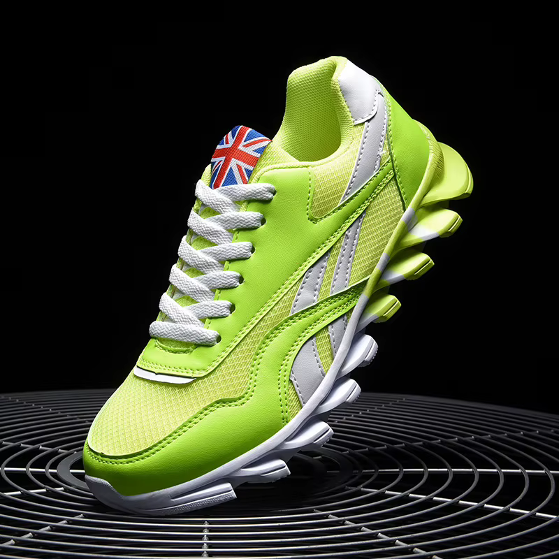 Baskets de luxe décontractées pour femmes, chaussures de tennis tendance, respirantes, en tricot, no