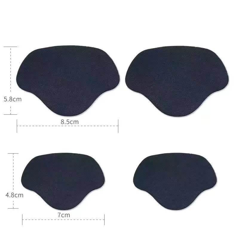 Ensemble de 4 patchs auto-adhésifs pour la réparation de chaussures – Réparez les talons, corrigez l