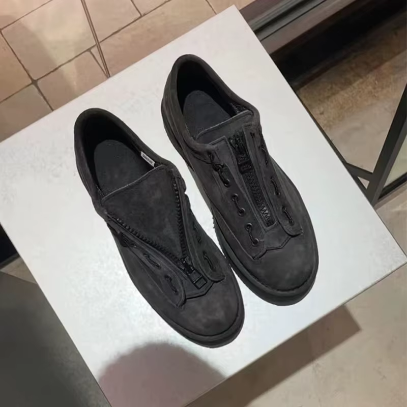 Baskets en daim avec logo vierge pour hommes, chaussures de jogging durables, chaussures de camping,