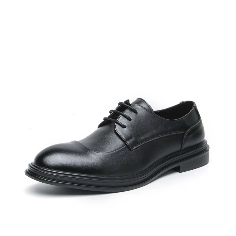 Chaussures habillées de banquet pour hommes de marque classique pointues chaussures richelieu à la m