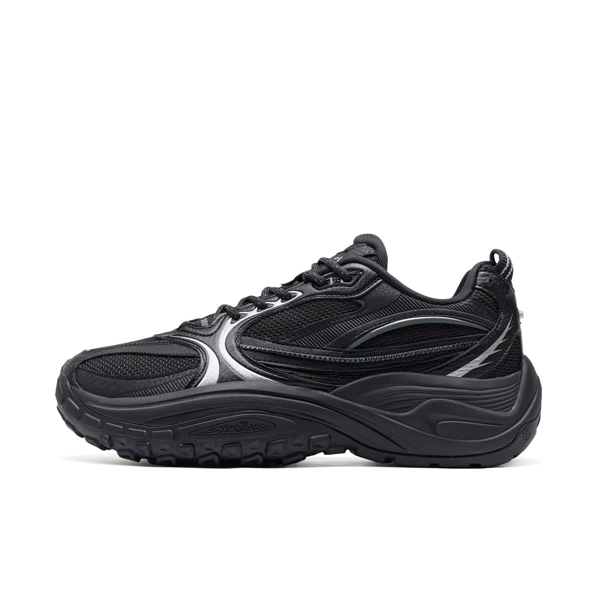 Xtep Shanhai Shoes For Men Rebound Support Shock Absorption Walking Shoes Thick Sole Street Style Re
