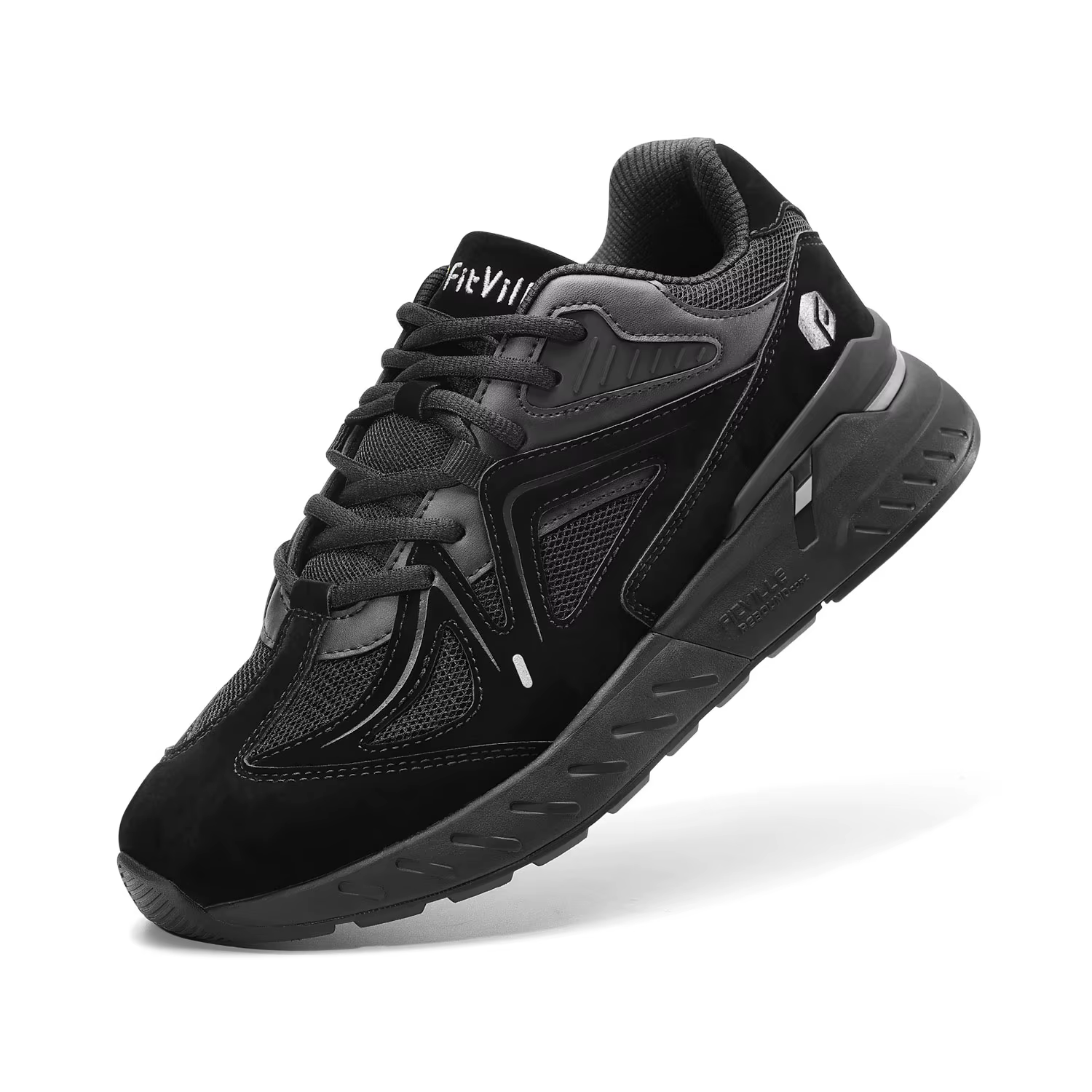 FitVille chaussures de marche Extra larges pour femmes baskets légères à large largeur pour pied pla