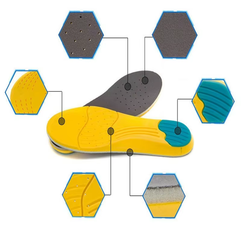 1 paire chaussures orthèses et accessoires semelles orthopédiques mousse à mémoire de forme Sport so