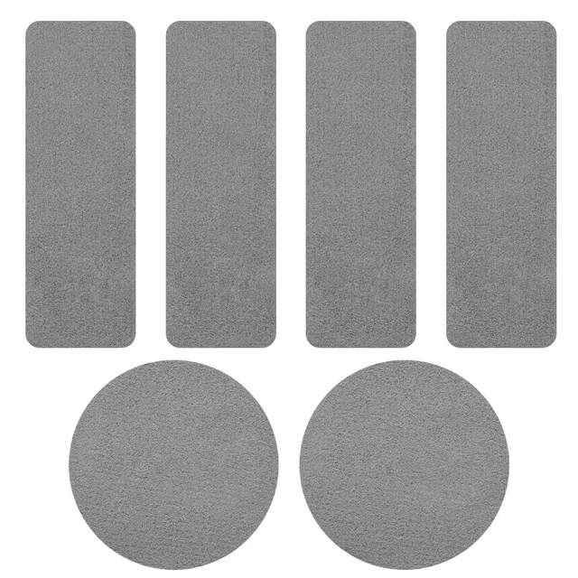 Autocollants de réparation de chaussures de sport, 6 pièces, protecteur de talon en daim, trous de r