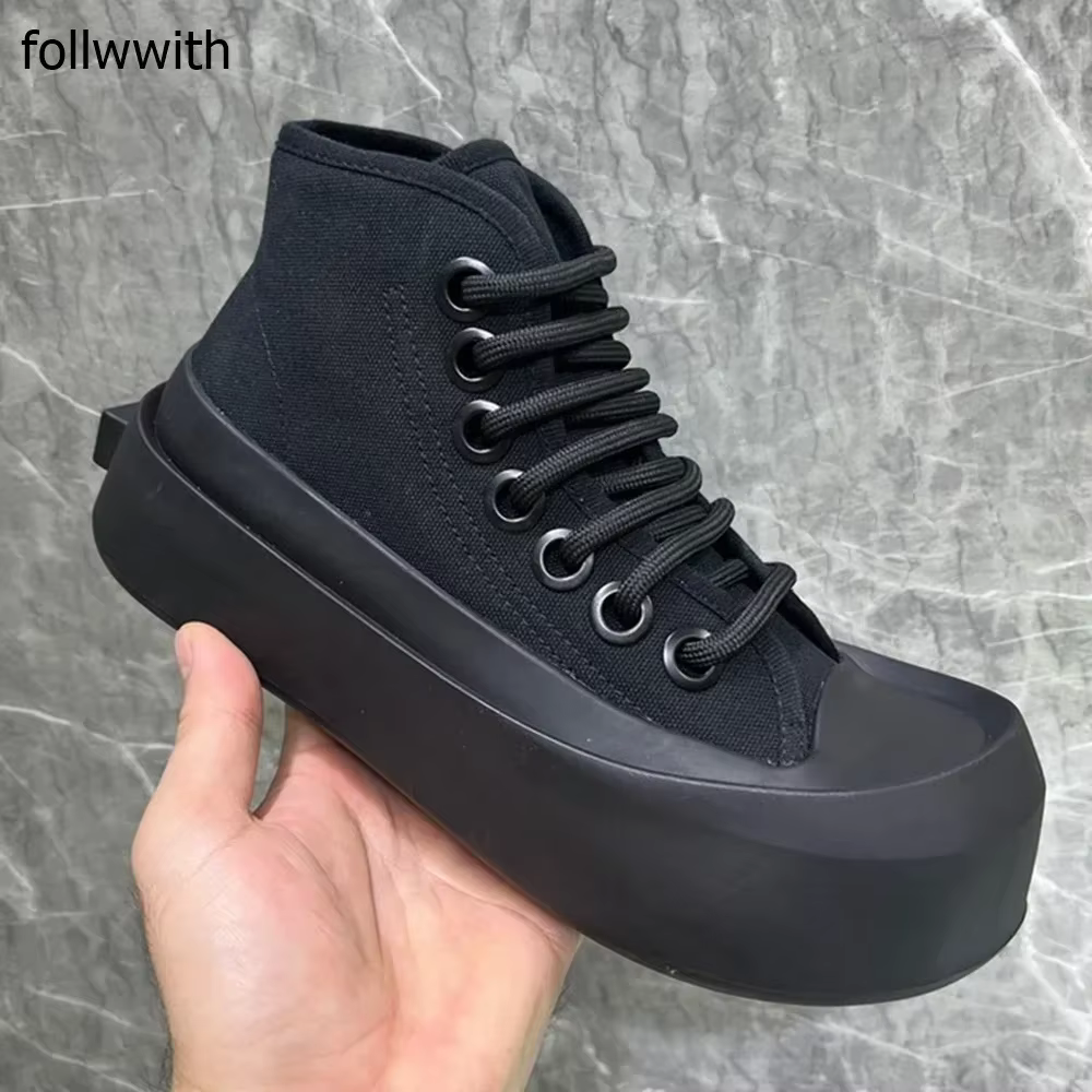 Baskets en toile de couleurs mélangées pour hommes et femmes, recommande d'augmenter les chaussures 