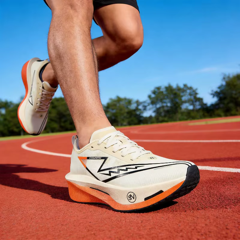 Chaussures de course 2026 avec plaque carbone, spécialité marathon, pour hommes et femmes, respirant