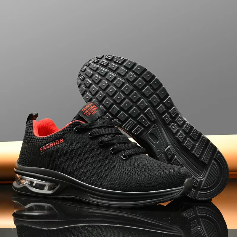 Chaussures de course pour hommes Sports de plein air chaussures de Tennis en maille décontractées à 