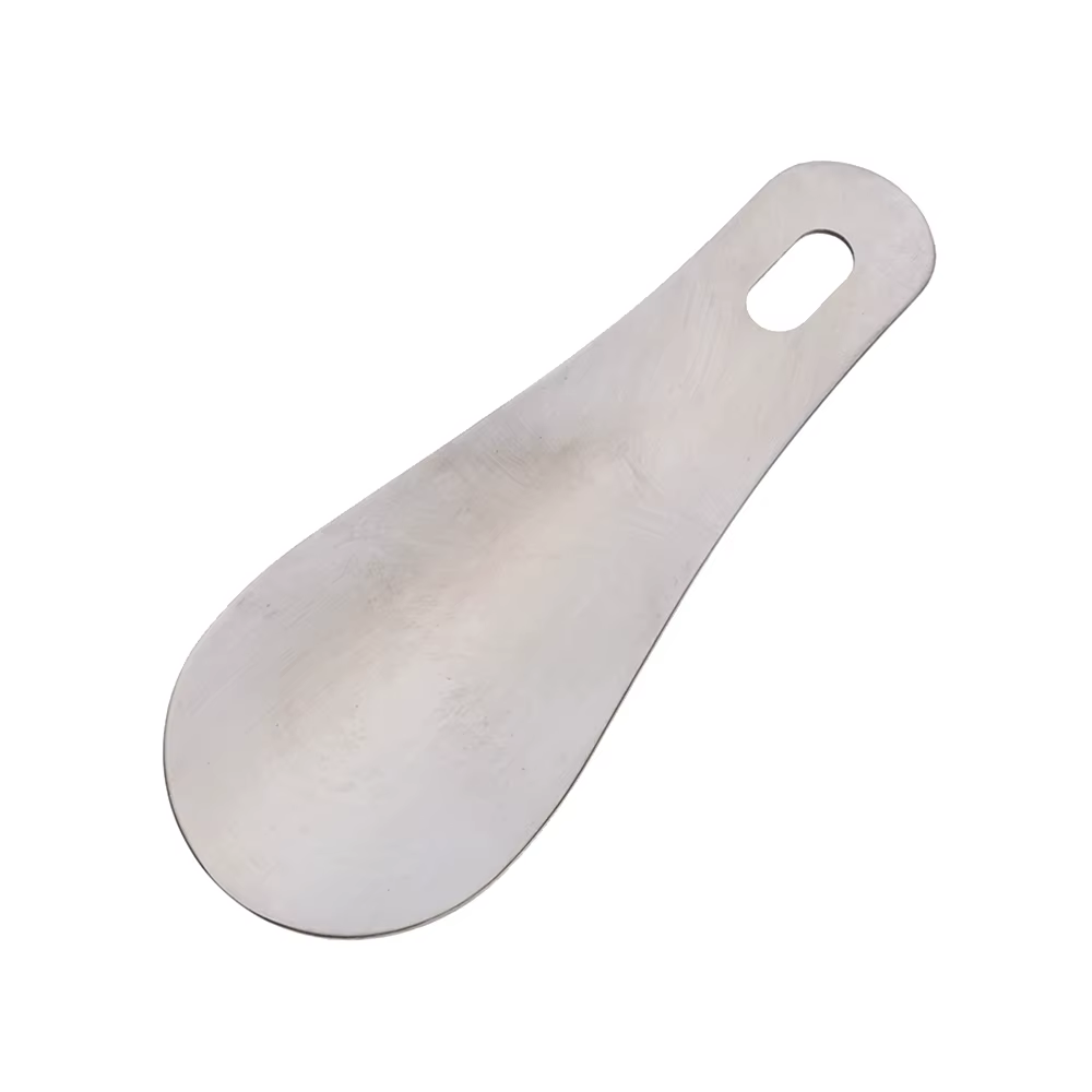 Outil de levage de chaussures en acier inoxydable, corne de chaussure en métal, cuillère, LumineArtw