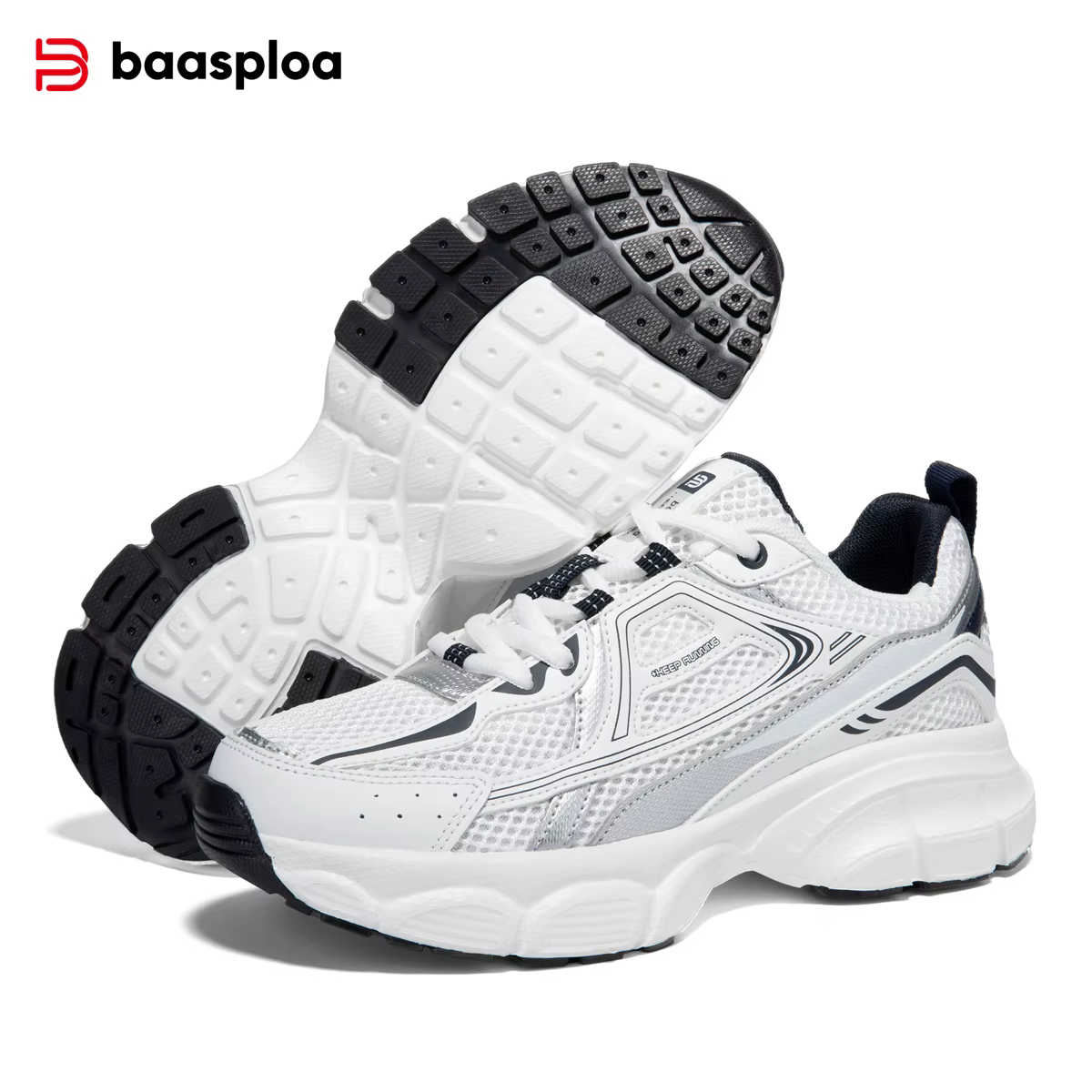 Baasploa femmes chaussures de sport en plein air léger respirant Jogging baskets femme décontracté m