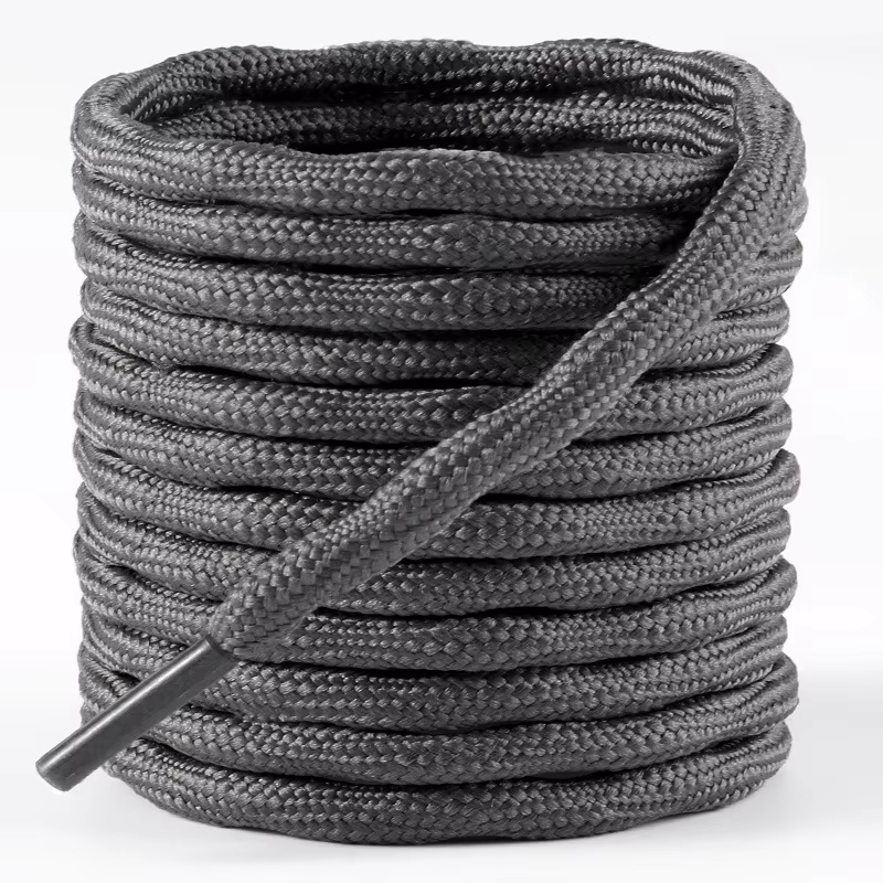 1 paire de lacets ronds ondulés, chaussures de sport tissées, antidérapantes, résistantes à l'usure,