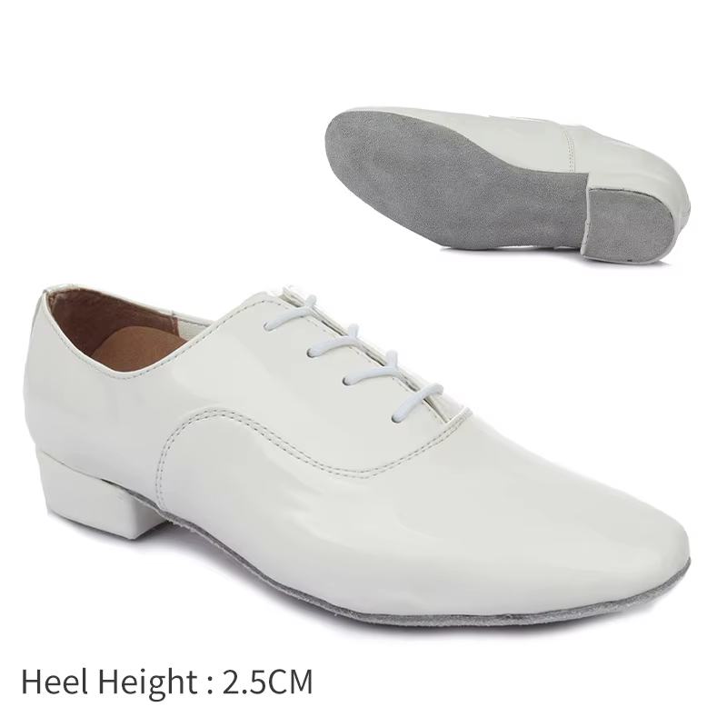 SWDZM-Chaussures de brevpour Homme et Garçon, Jazz Moderne, Tango, Talons Bas, Salle de Bal, ix, Sal