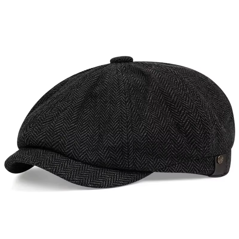 Casquettes classiques pour hommes, chapeau Peaky, chapeau de journal Shelby, béret du même Style, pa