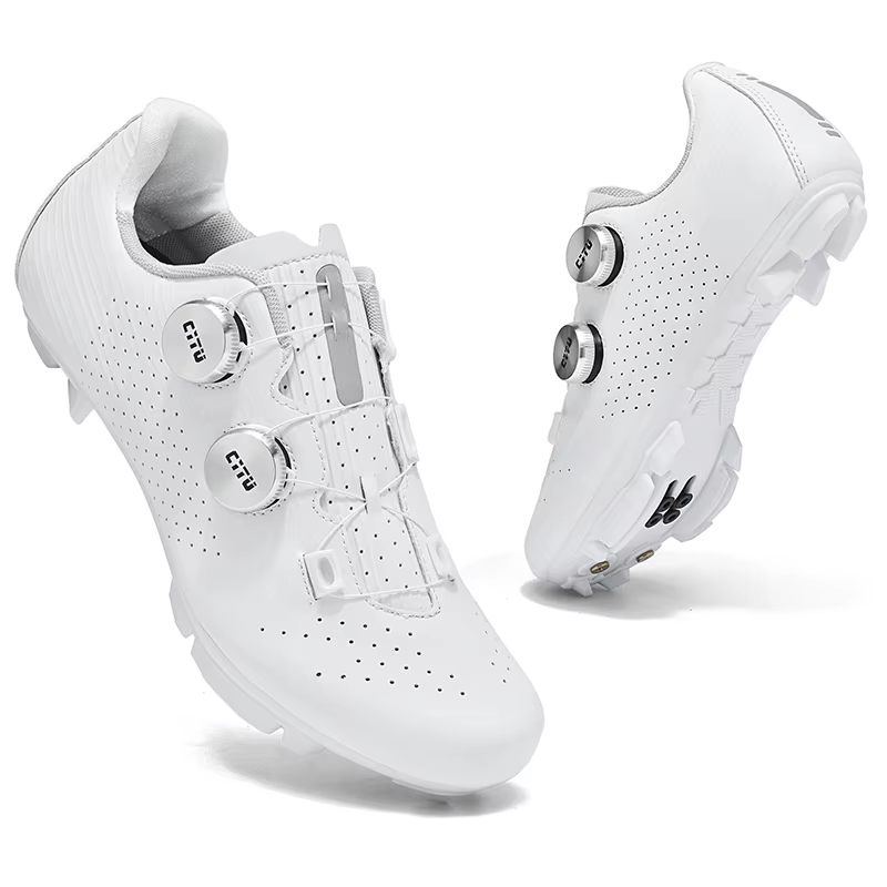 Baskets de cyclisme crampons chaussures homme pédale plate vtt chaussure de vélo vitesse chaussures
