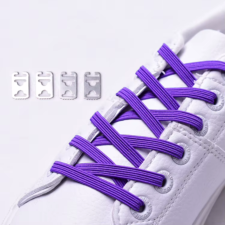 Nouveaux lacets élastiques sans nœud, extensibles et verrouillables, pour baskets, enfants et unisex