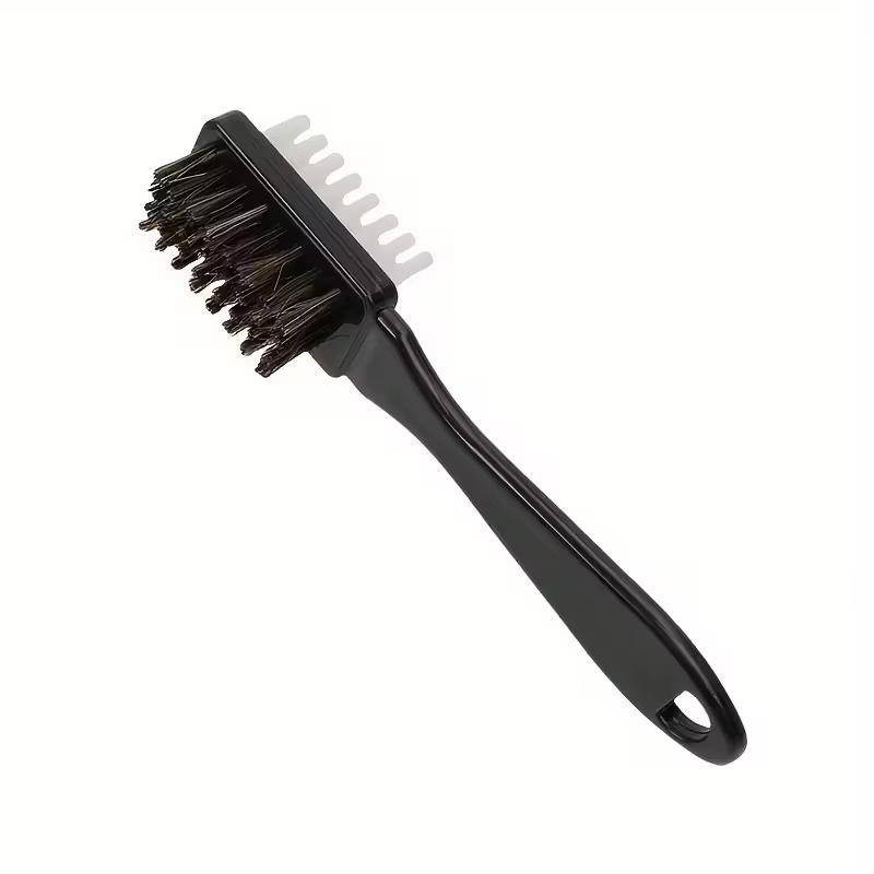 Brosse 2-en-1 pour daim et chaussures avec gomme, pour l'entretien des bottes, du nubuck et du cuir