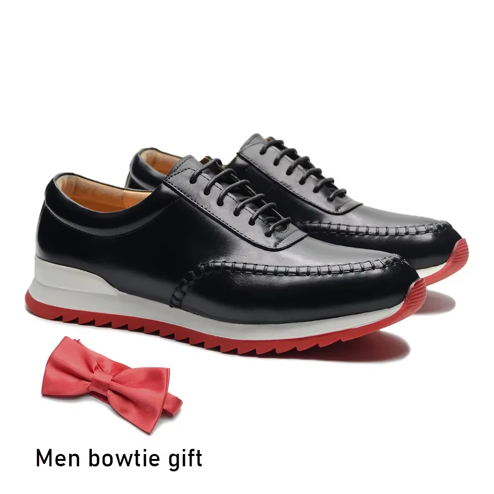 Baskets de marque de luxe pour hommes, chaussures originales en cuir véritable peintes à la main, ch