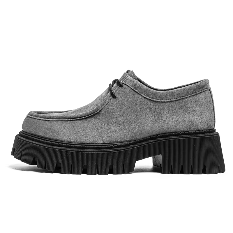 Chaussures Bocan ultra-légères à enfiler pour hommes, de haute qualité, respirantes, en cuir pleine 