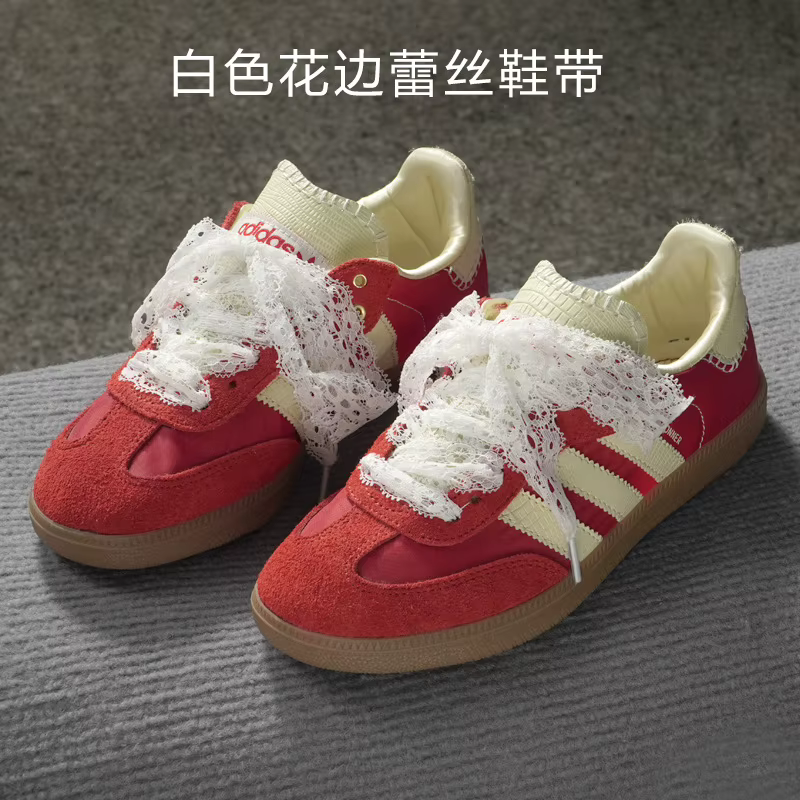 Lacets en soie t-bar pour bricolage, chaussures de Samba de Style Ballet, baskets d'entraînement all