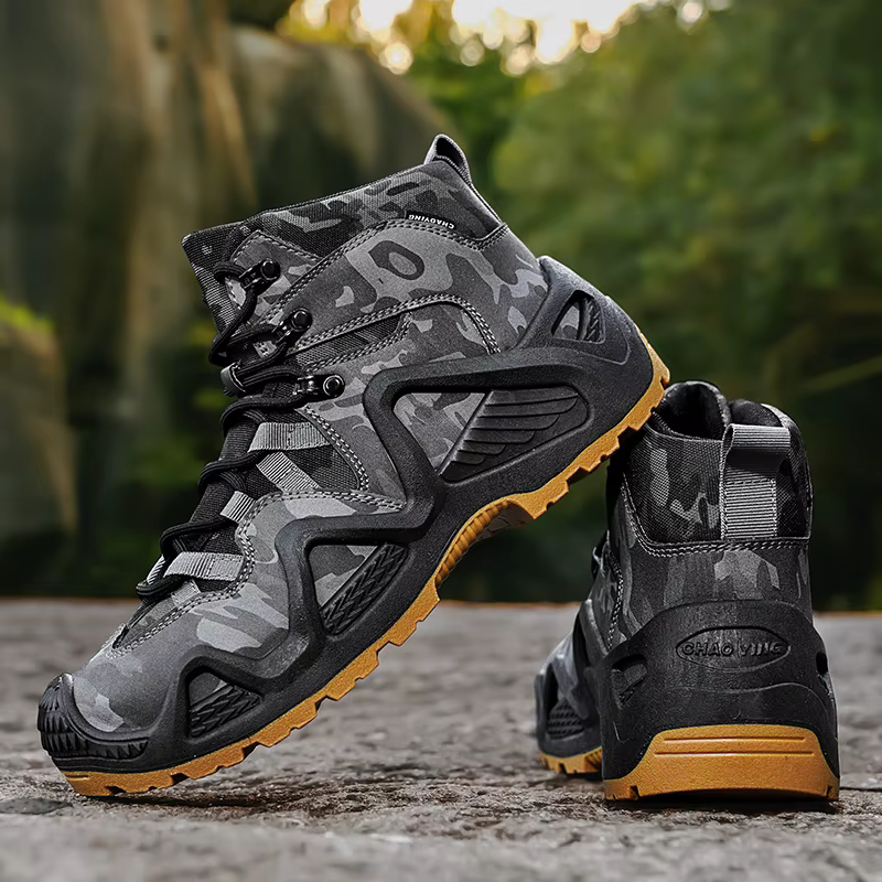 Nouvelles Baskets Décontractées Antidérapantes à Plateforme pour Hommes 2026, Bottes d'Entraînement