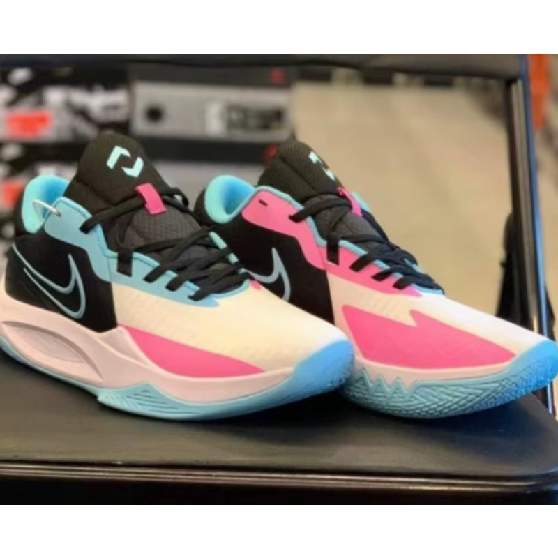 Nike Precision 6 Chaussures de basket-ball unisexes élégantes, polyvalentes, absorbant les chocs, an