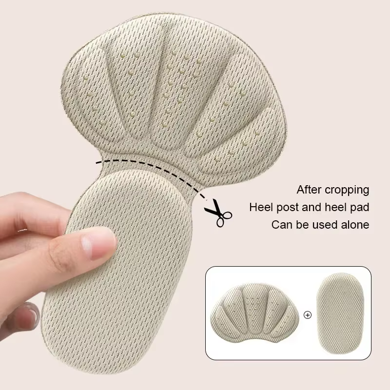 Autocollants de protection de talon en forme de T, coussinets de pieds pour baskets, coussinets de c