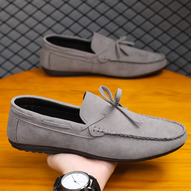 Chaussures décontractées pour hommes en faux daim automne 2026 – Confortables, élégantes et polyvale