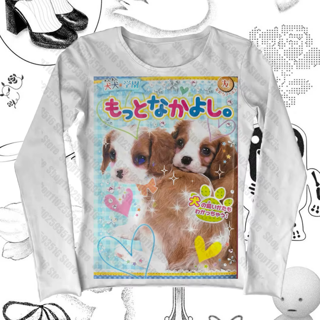 Vêtements Vintage des années 90 pour femmes, vêtements Y2k, Star Girl Y2k Kitty Shoujo, Style fille,