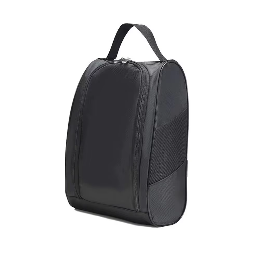 Sac à chaussures de golf portable en tissu Oxford, sacs de transport de chaussures respirants et lég