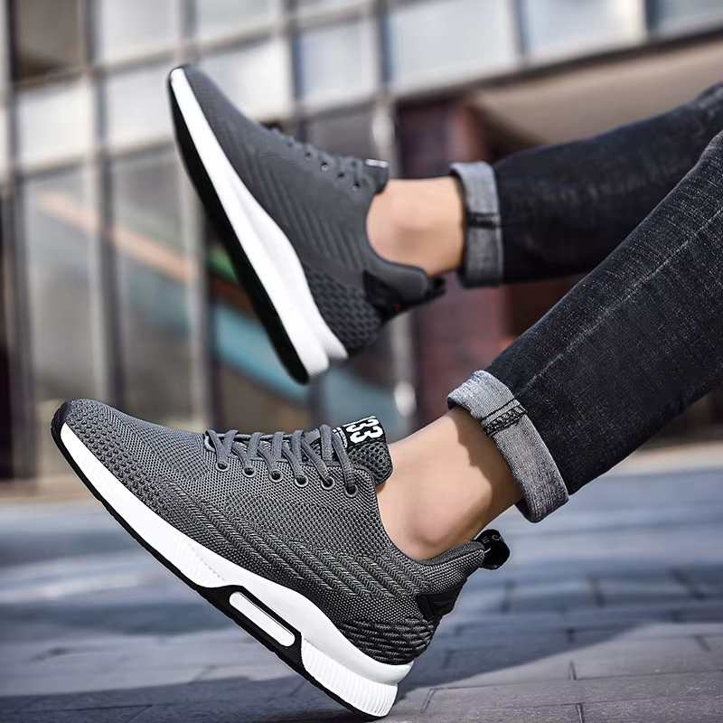 Nouvelles baskets pour homme, chaussures rehaussantes, semelles intérieures 8 cm, respirantes en mai
