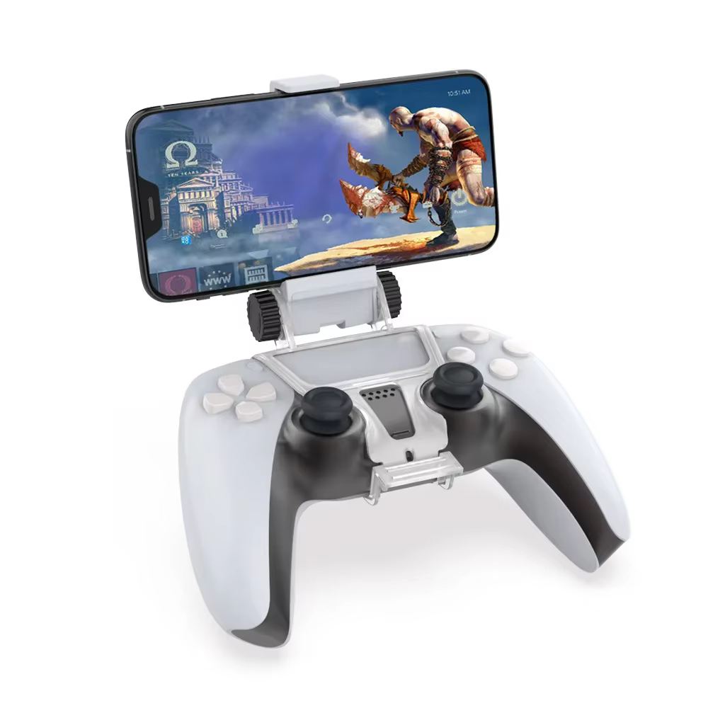 Pour contrôleur PS5 DualSense accessoires pince de téléphone portable support de pince support de mo
