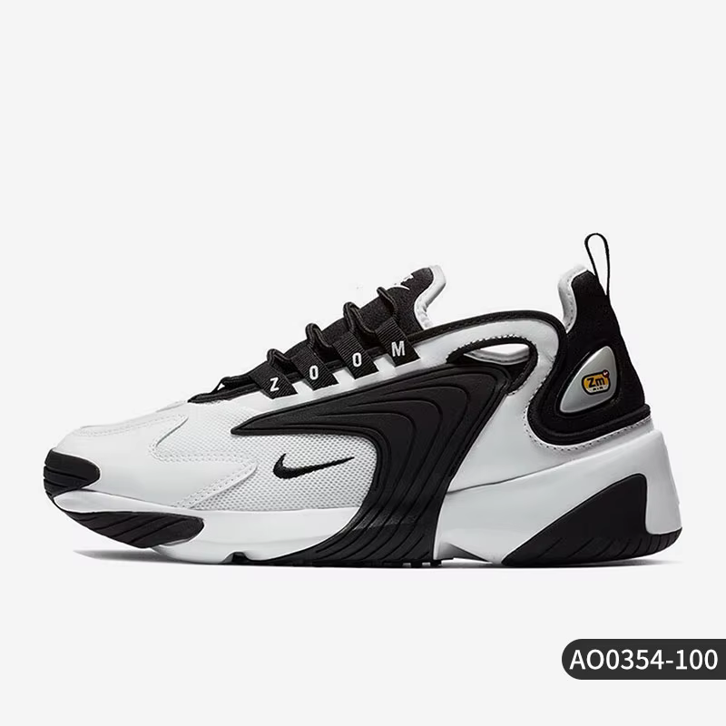 Nike officiel véritable ZOOM 2K chaussures de sport d'entraînement confortables et résistantes à l'u