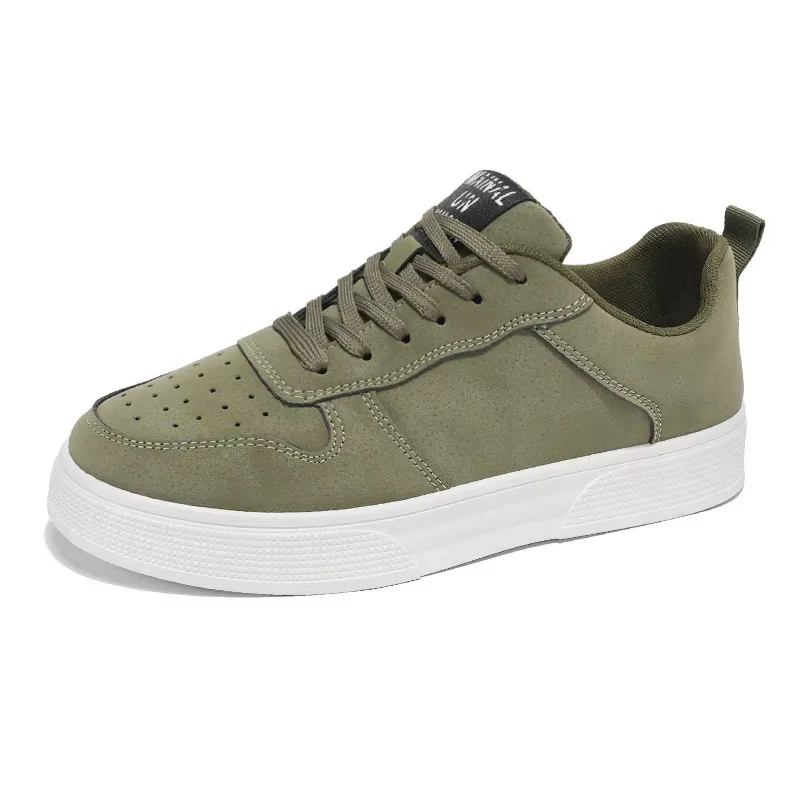 Pas cher vert homme baskets urbaines grande taille 48 plate-forme hommes chaussures de skateboard Ha