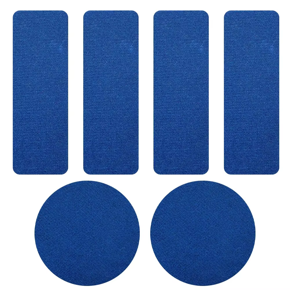 Autocollants de réparation de chaussures de sport, 6 pièces, protecteur de talon en daim, trous de r