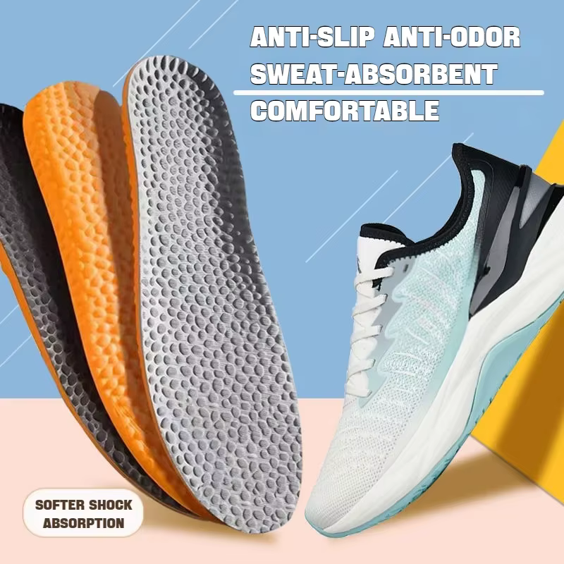 Semelle intérieure en mousse à mémoire de forme pour chaussures décontractées, offre une excellente 