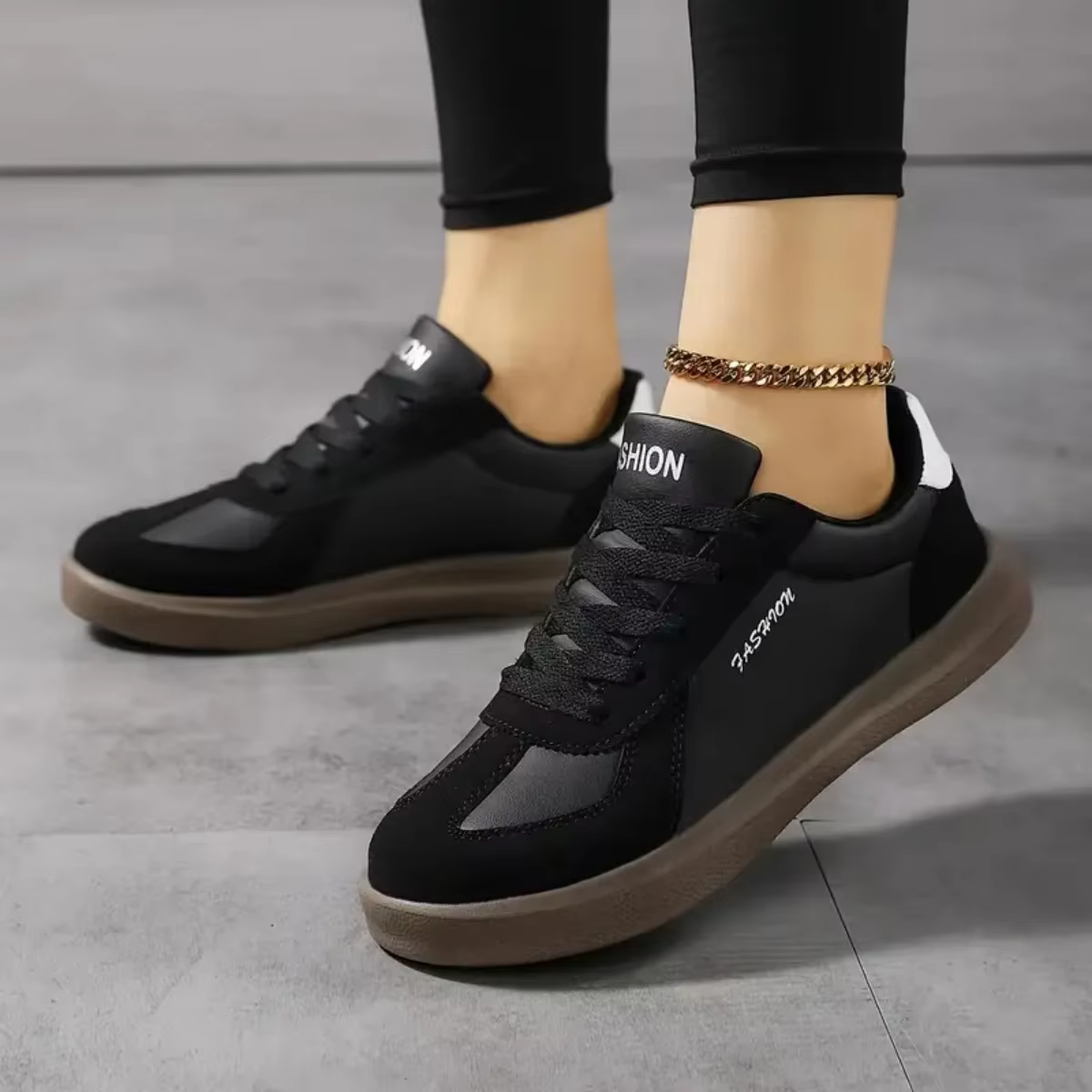 MAEDEF chaussures pour femmes à lacets confortable respirant femmes baskets décontracté vulcaniser c