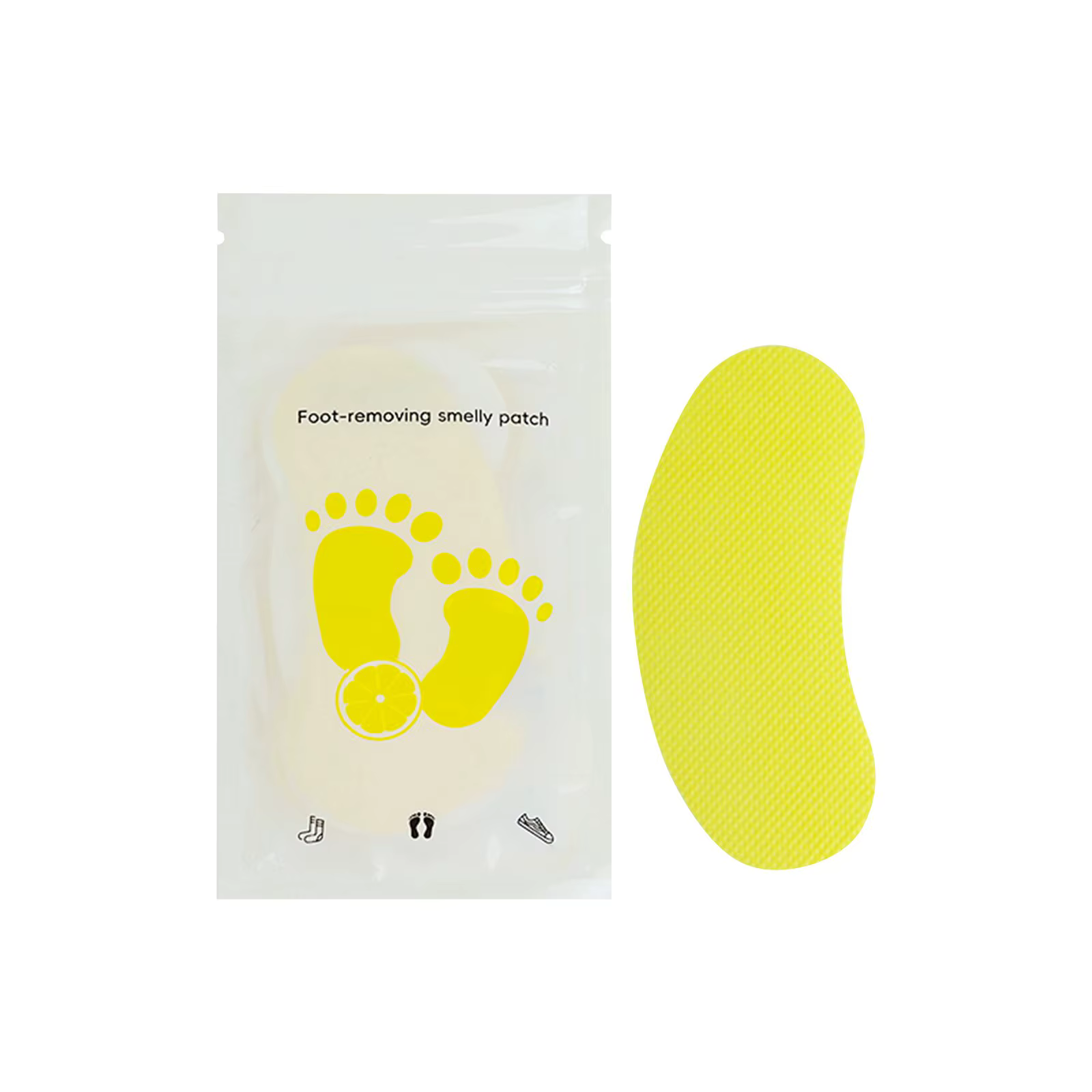 1/2/6/8/10/20 ensemble chaussures odeur dissolvant déodorant Patch saveur citron pied odeur déodoran