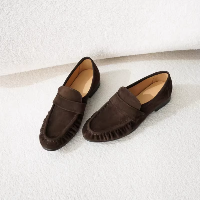 Chaussures plates confortables à motif crocodile pour femmes, nouveau style printemps-automne, chaus