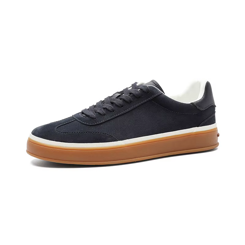 Chaussures décontractées pour hommes ZhanChao, en cuir, à lacets, style professionnel, confortables,