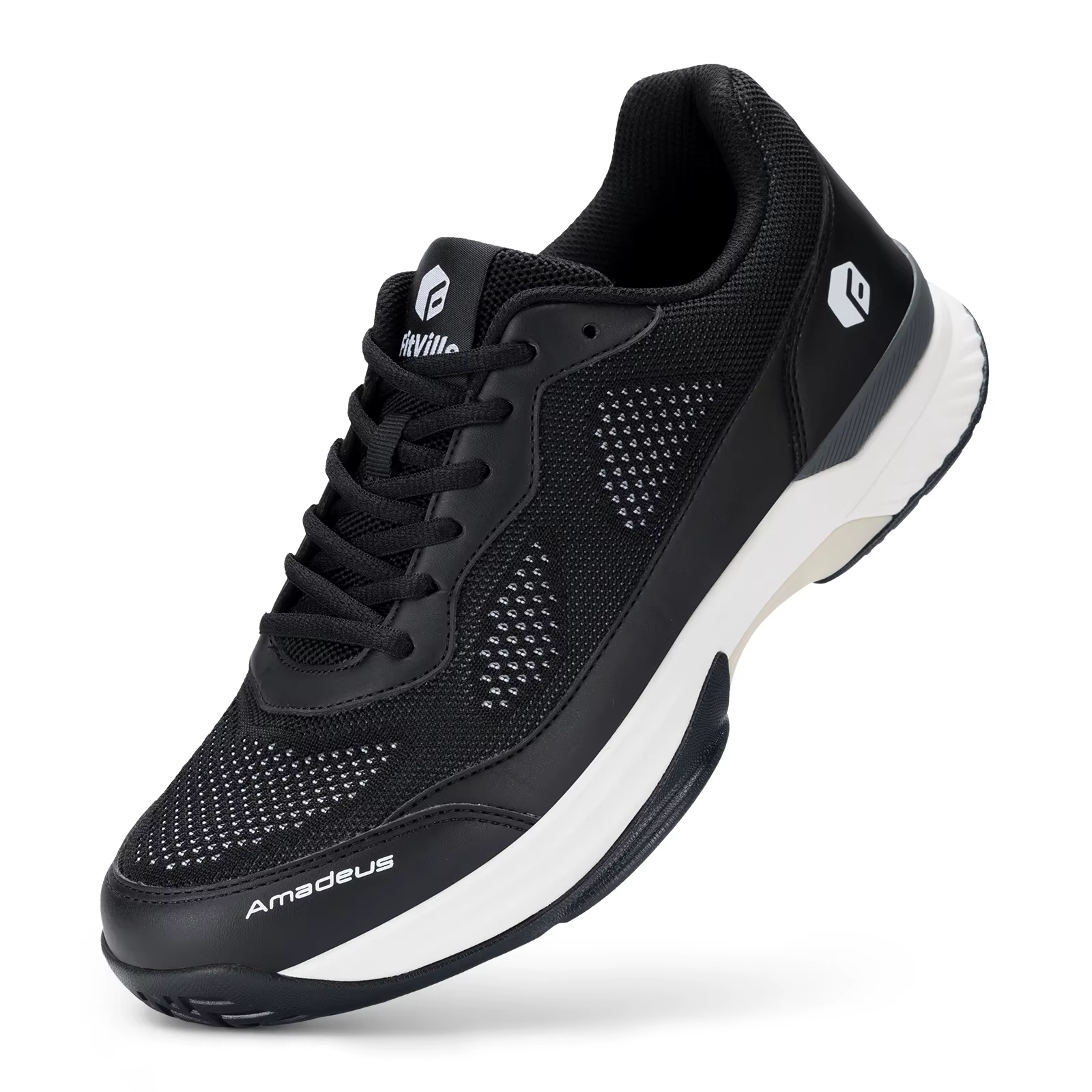 FitVille – chaussures de Tennis larges pour hommes, baskets d'entraînement professionnel, respirante