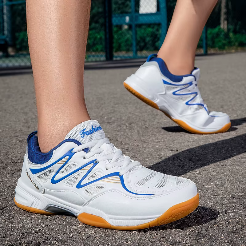 Nouvelles chaussures de sport pour hommes et femmes, chaussures de tennis de table à lacets basses à